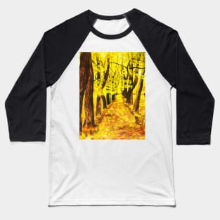 Yellow alley Baseball T-Shirt